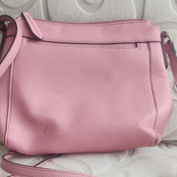 St. John's Bay Pink Crossbody Bag with Tassel - Picture 2 of 4